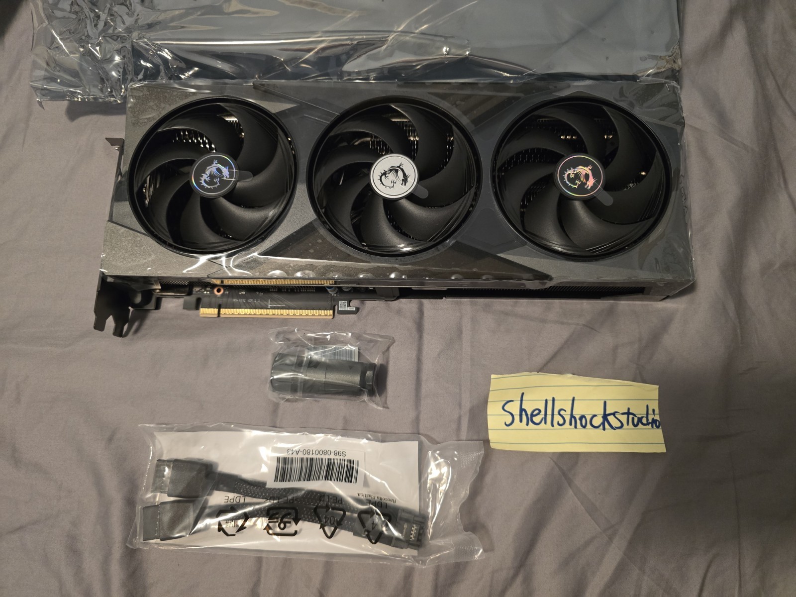 MSI RTX 5070 GAMING TRIO OC 12GB GDDR7 Graphics Card (Serial Number Recorded)