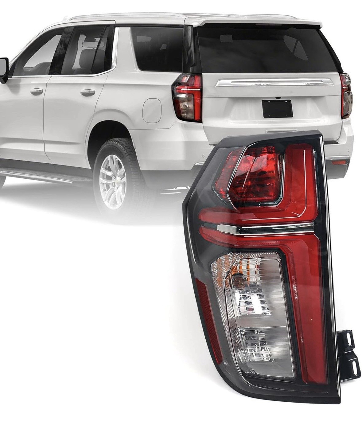 FIONE Tail Lights Compatible with Chevy Tahoe Suburban 2021 2022 2023 with LE...
