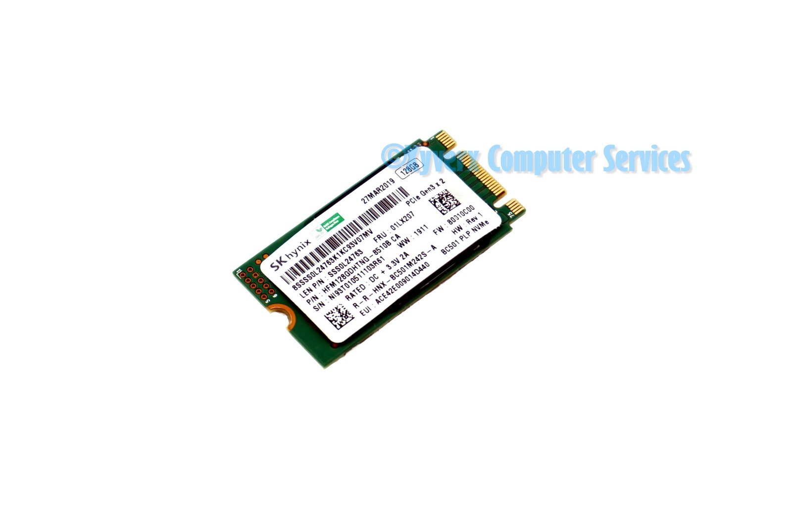 SSS0L24763 HFM128GDHTNG-8510B GENUINE LENOVO SSD 128GB 330-15IKB 81DE (A)(CA26))