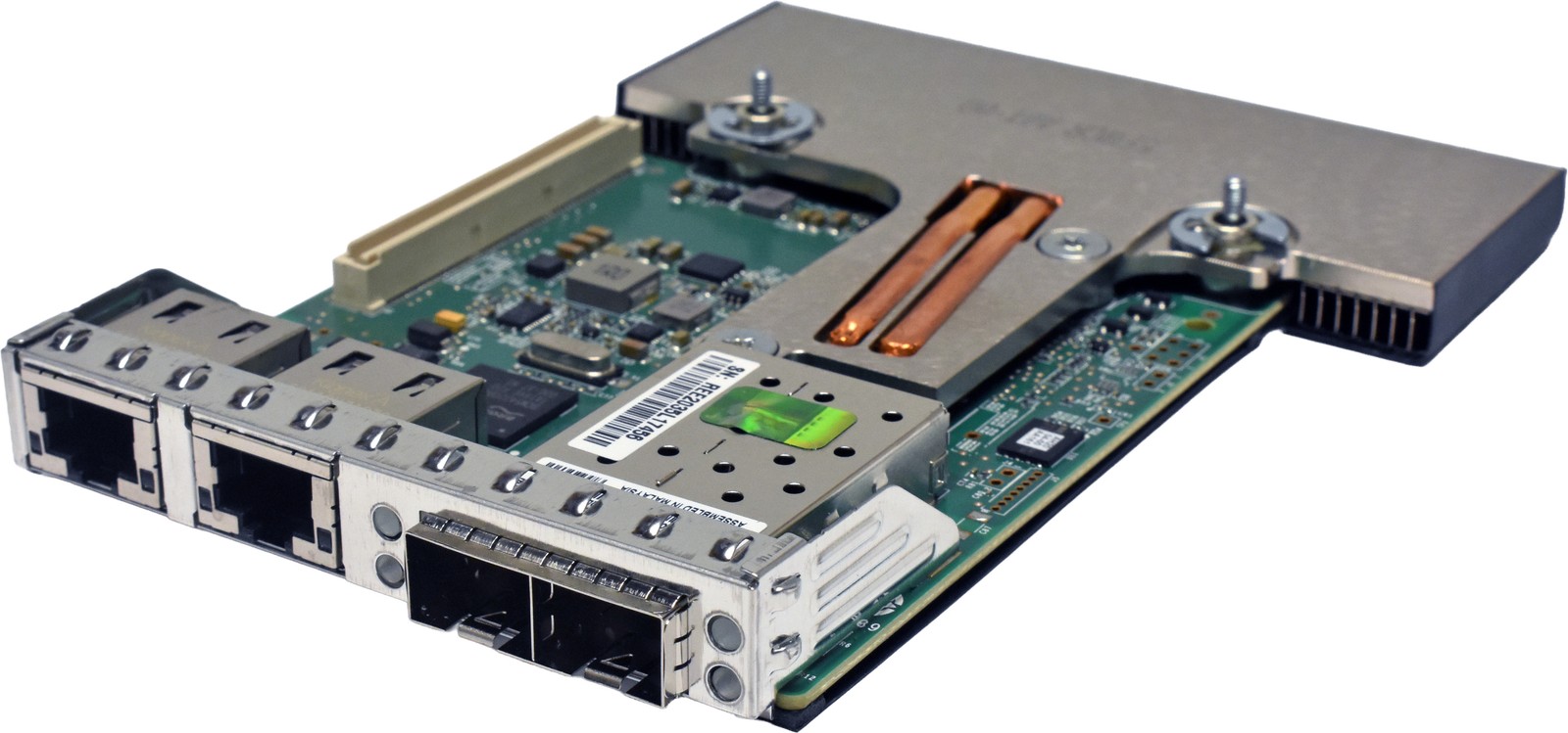 Dell QLogic QLE41264 2xSFP+ 2xRJ-45 Network Daughter Card QL41264HMCU-EN 05V6Y4 