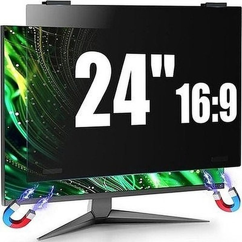 24 in Magnetic Privacy Screen Filter JEEETINTX 16:9 Frameless #R036