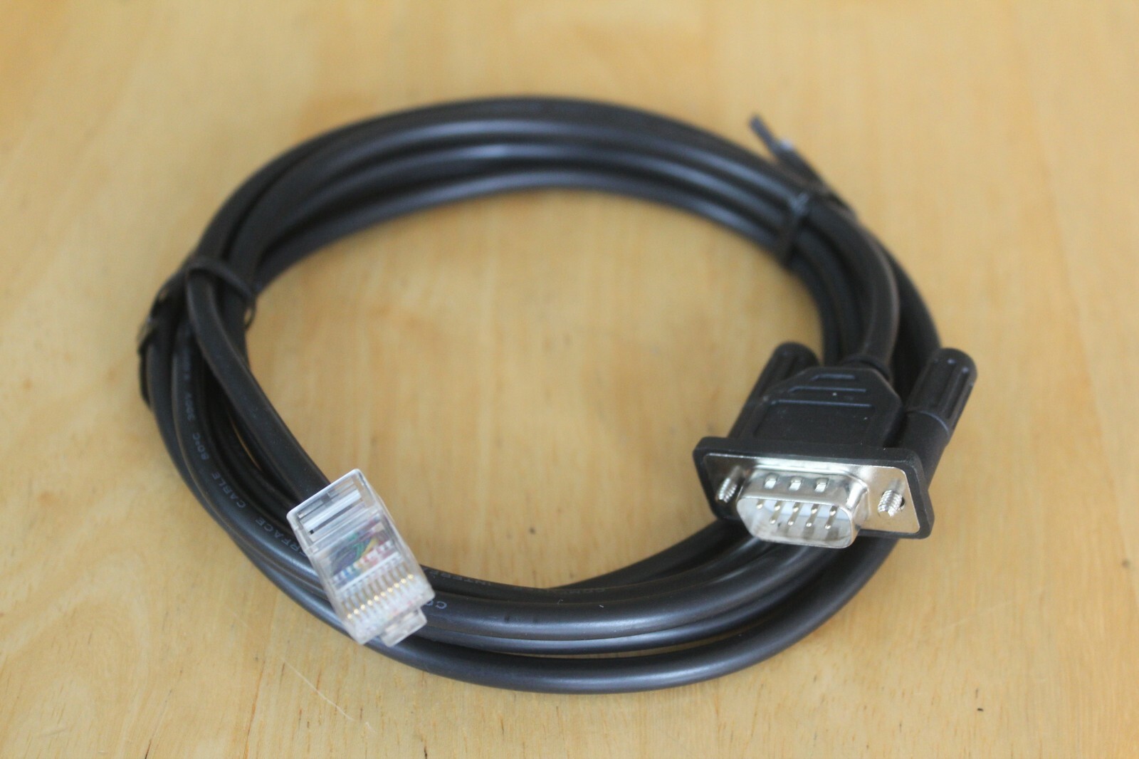 DigiBox Serial DB9 Male to RJ45 10pin Digi RJ45/DB9 80" Cable Adapter 76000239