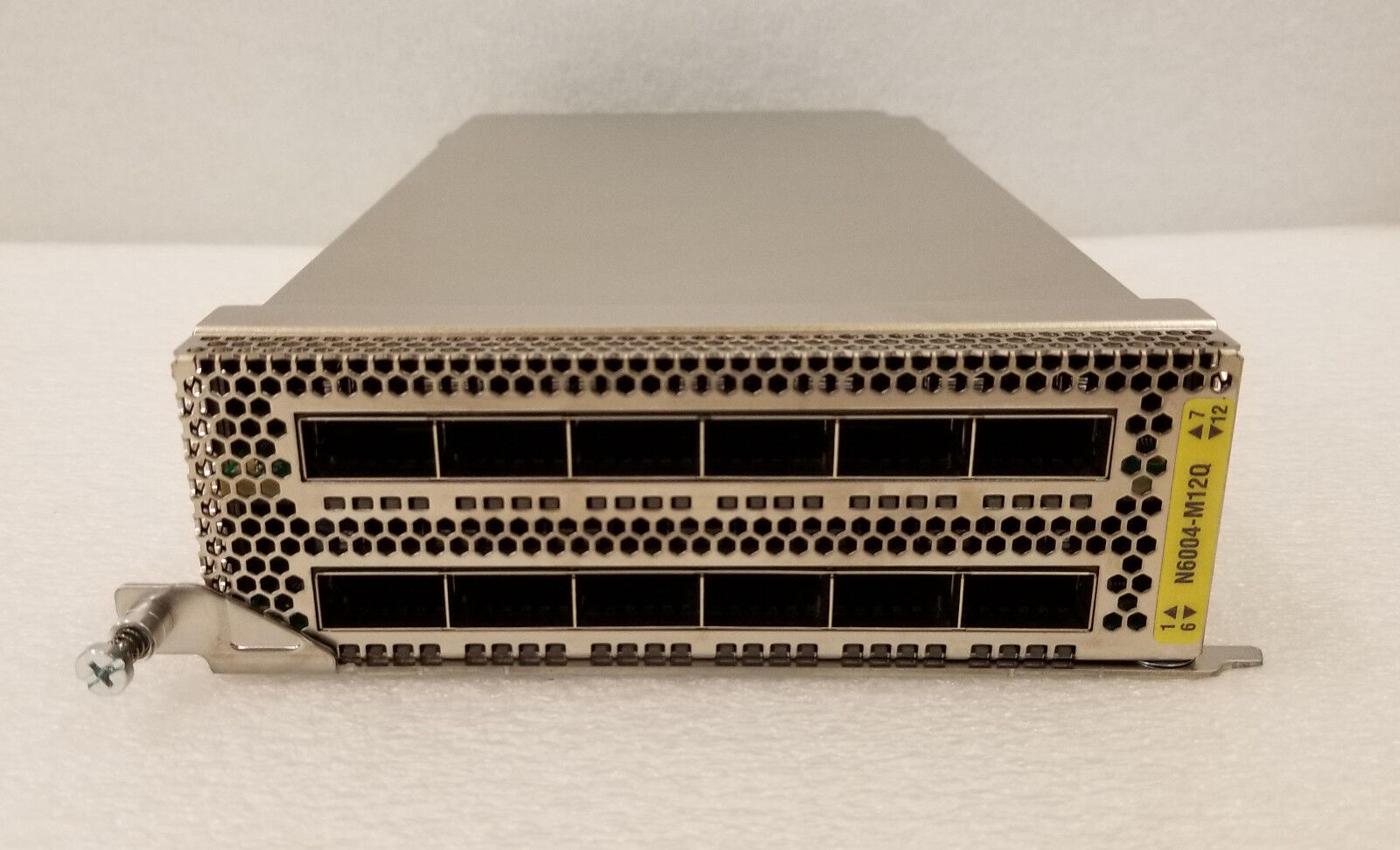 NEW Cisco Nexus N6004-M12Q 12 Port 40GE QSFP Expansion Module N6K-C6004EF 