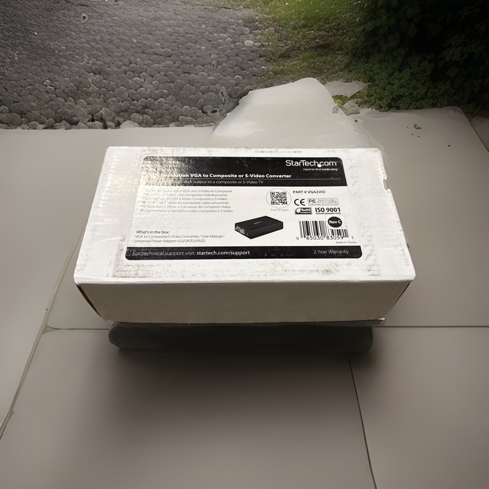 Star tech.com High Resolution VGA To Composite Or S-video Converter