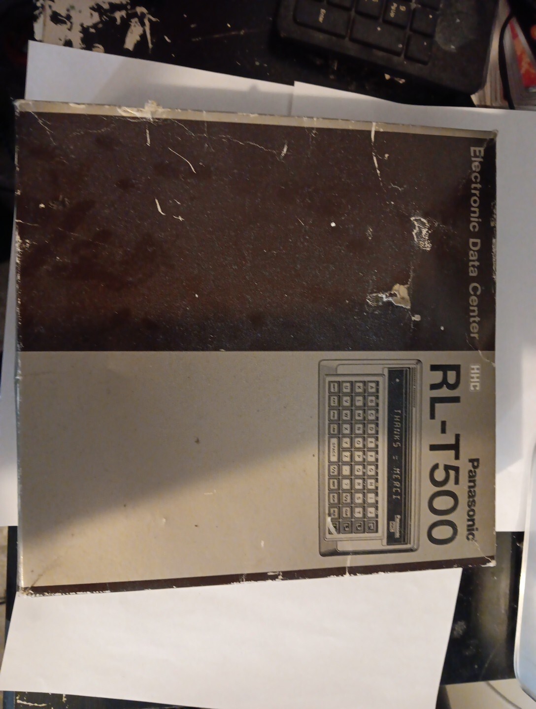 Vintage RL-T500 Panasonic Electronic Data Center HHC NEW Open Box Rare
