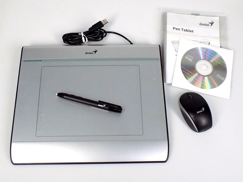 Genius MousePen i608X USB Graphics Tablet Digitizer with Digital Pen and Mouse