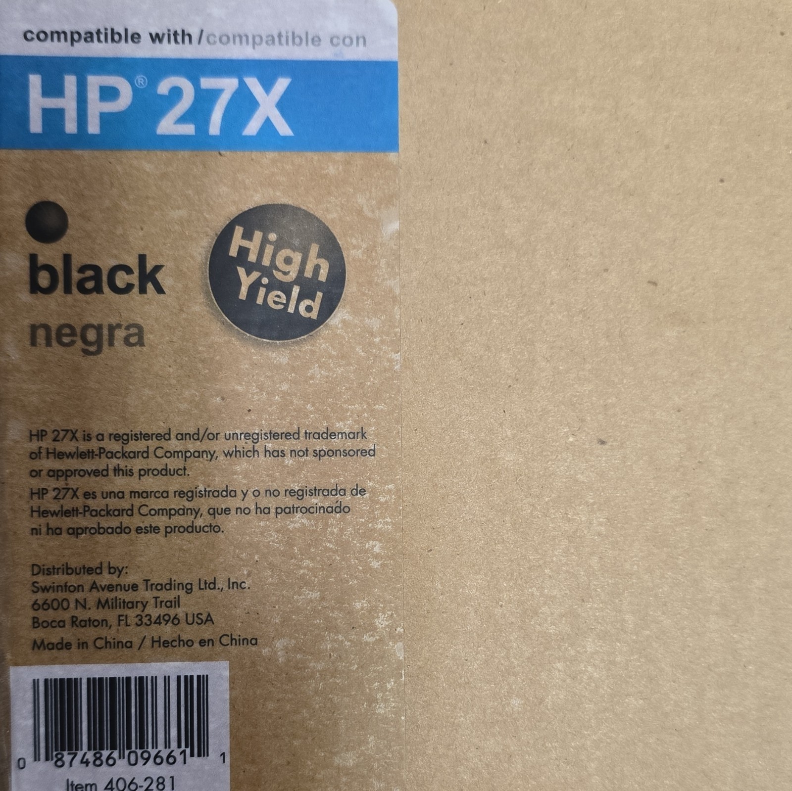 HP LaserJet 4000TN and HP LaserJet 4000N,  HP 27X, 4127x toner cartridge