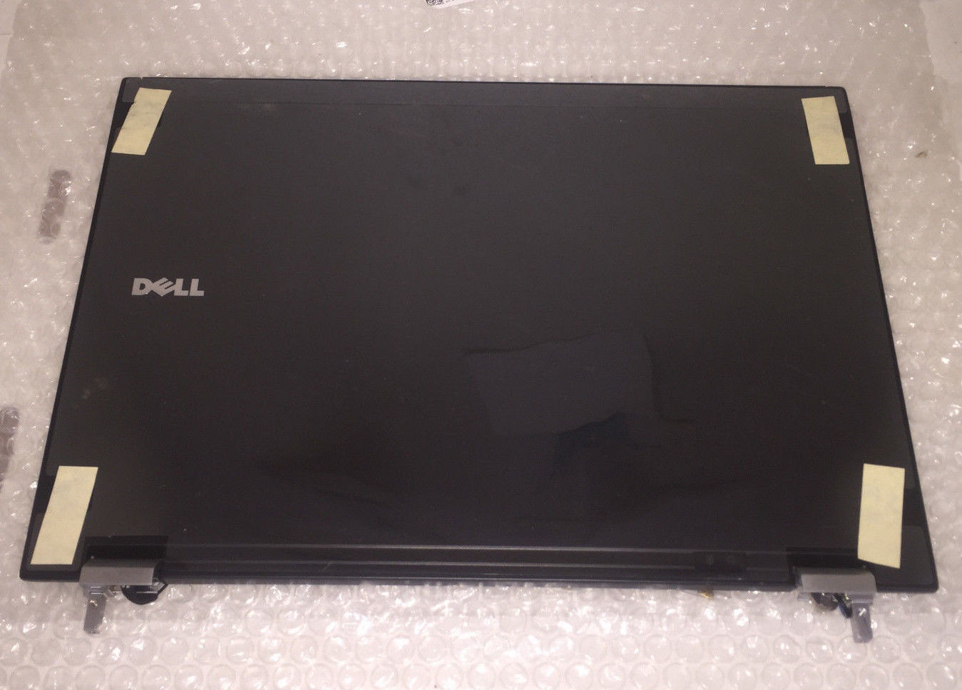 Lot of 2 NEW Genuine Dell Latitude E6400 LCD Back Cover W/ Hinges R150P K802R