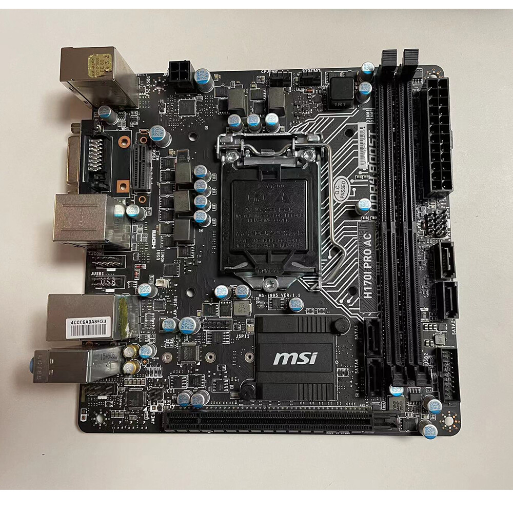 For MSI H170I PRO AC Motherboard DDR4 LGA1151 WIFI M.2 MINI-ITX