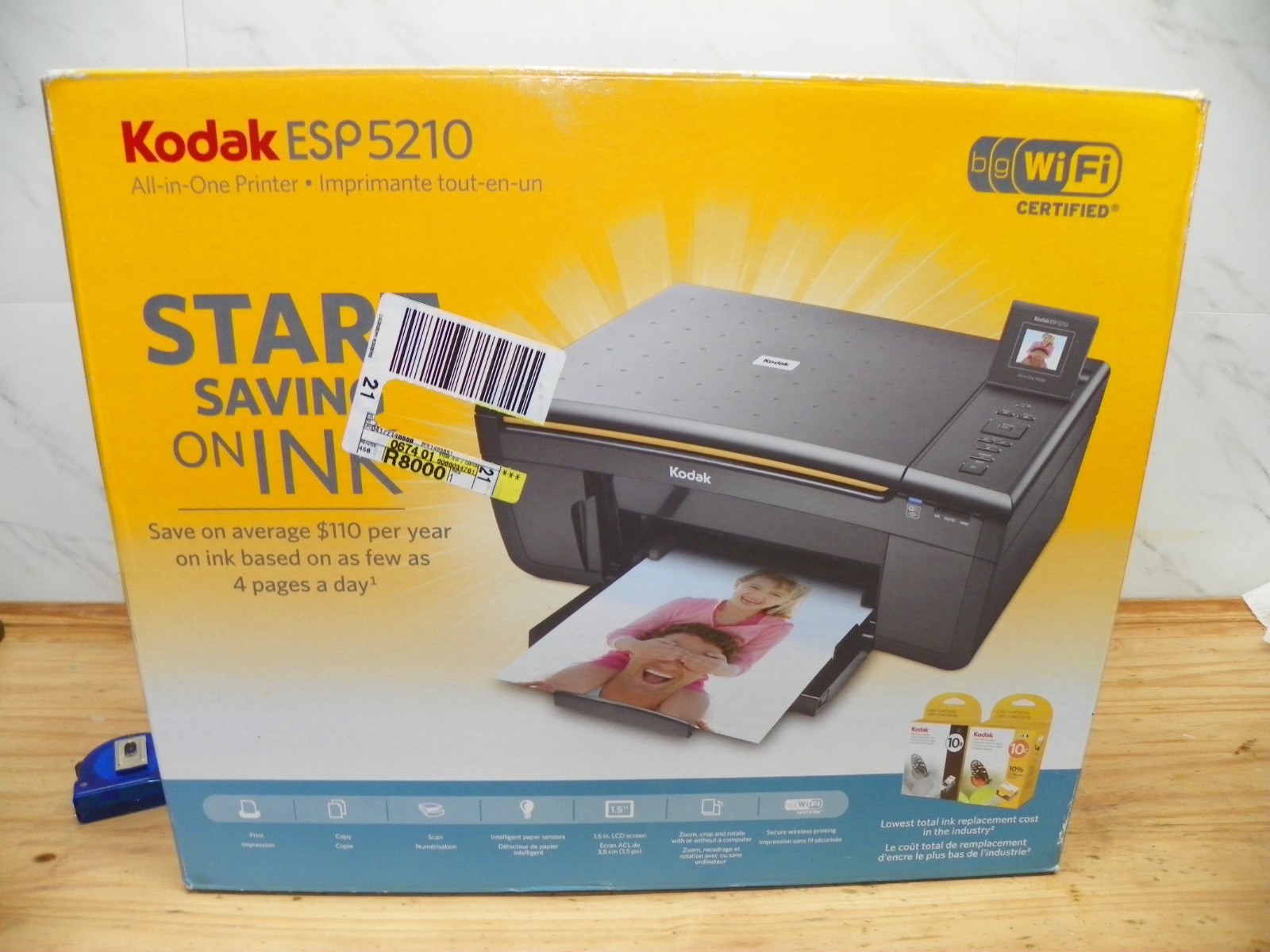 Kodak ESP 5210 All-In-One Inkjet Printer Brand New SEALED