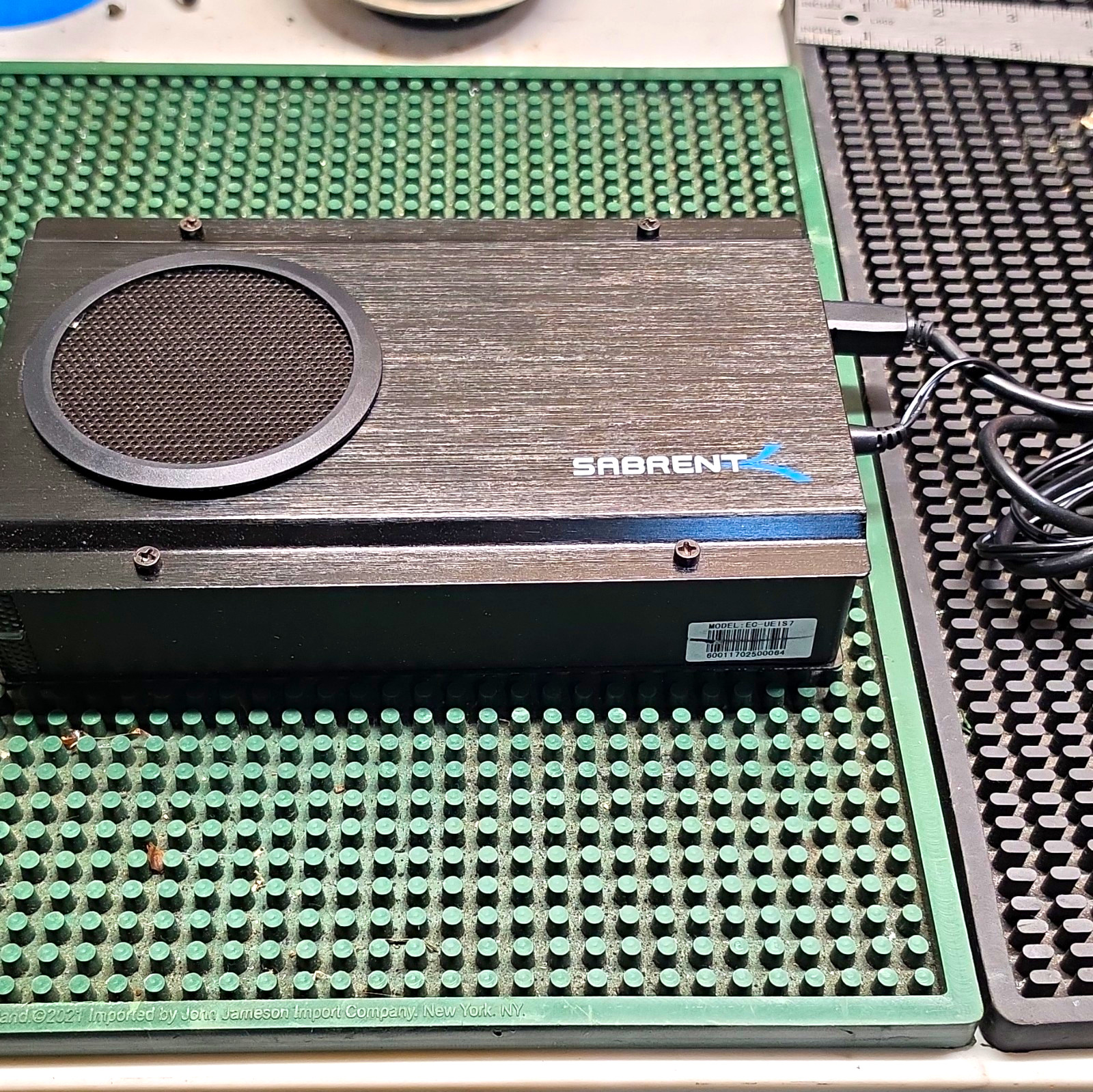 Sabrent EC-UEIS7 3.5in USB HDD Enclosure w/ Cooling Fan Black