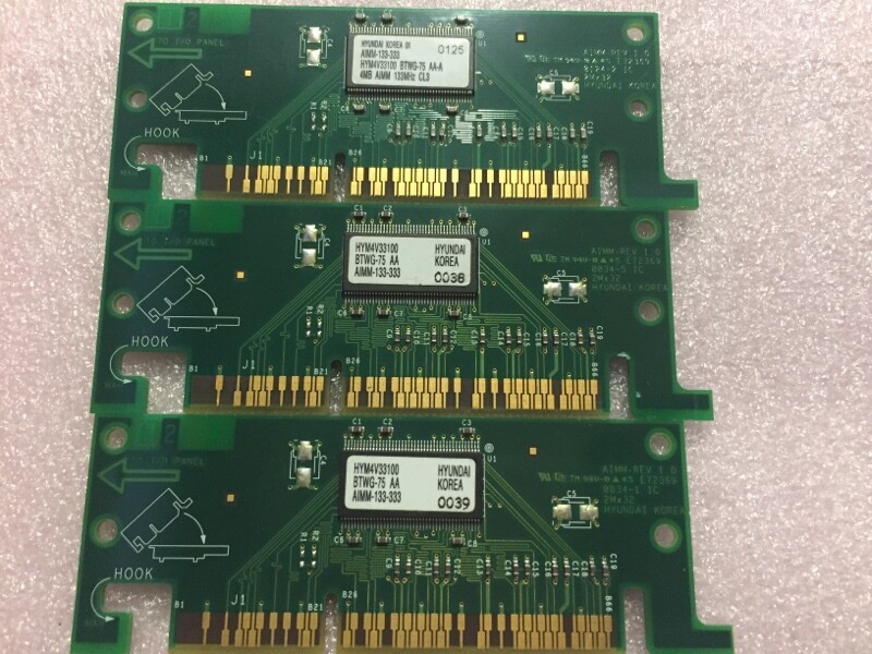 HYM4V33100BTWG-75 Hynix 4MB 133MHz CL3 AGP AIMM Memory Module lot of 3