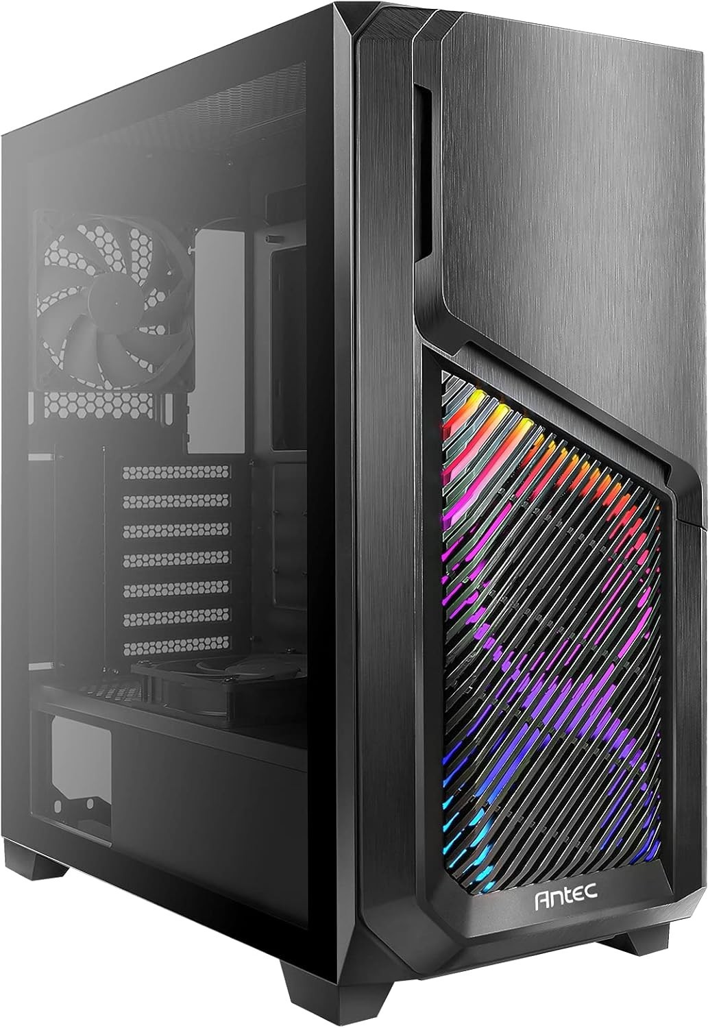 Antec DP502 Flux Mid-Tower Case - High-Airflow Mesh Front Panel | Includes-5-Fan