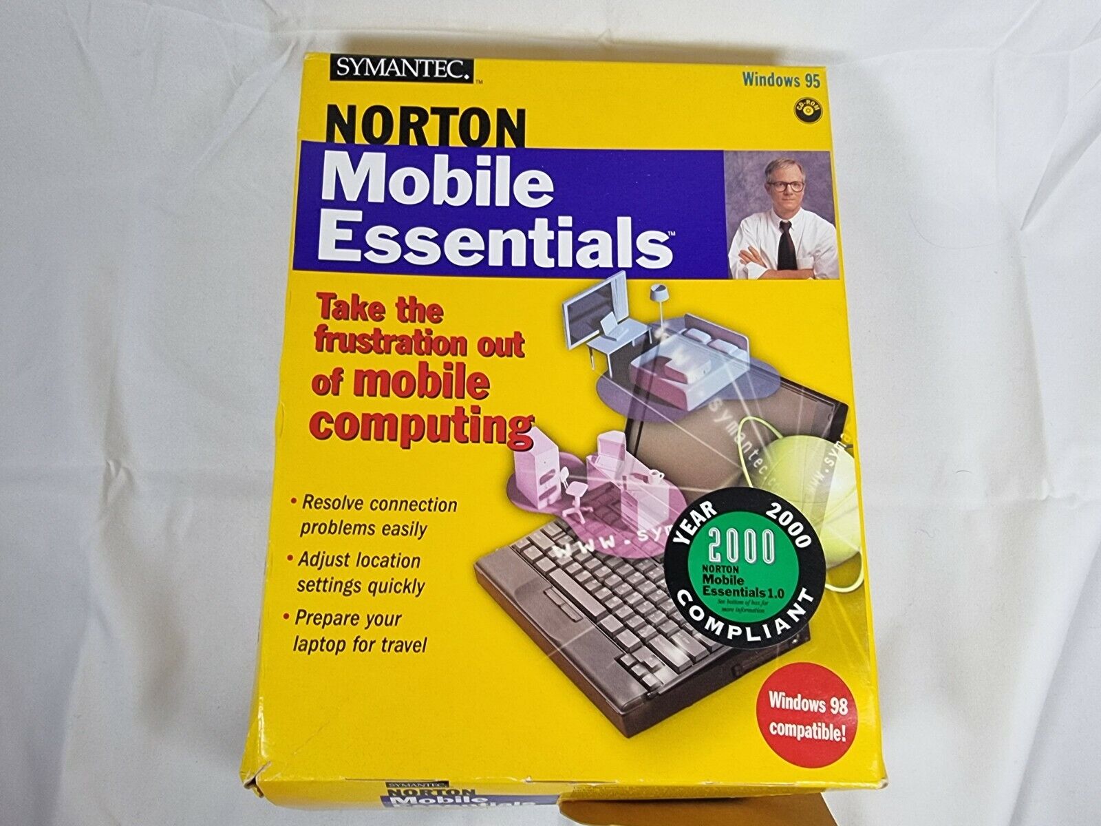 Norton Mobile Essentials Vintage Retro Tech Collector Rare