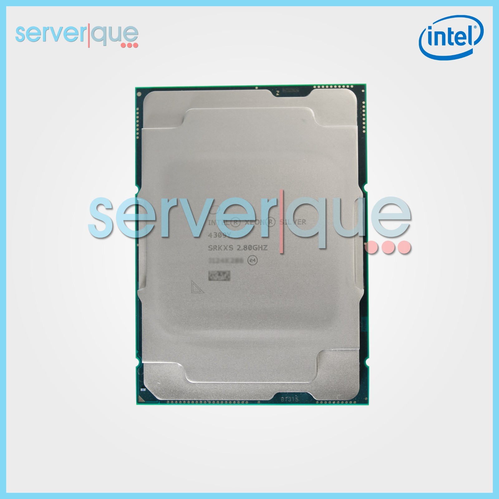 Intel SRKXS Xeon Silver 4309Y 8-Core 12MB 2.80GHz 10.4GT/s FCLGA4189 Processor