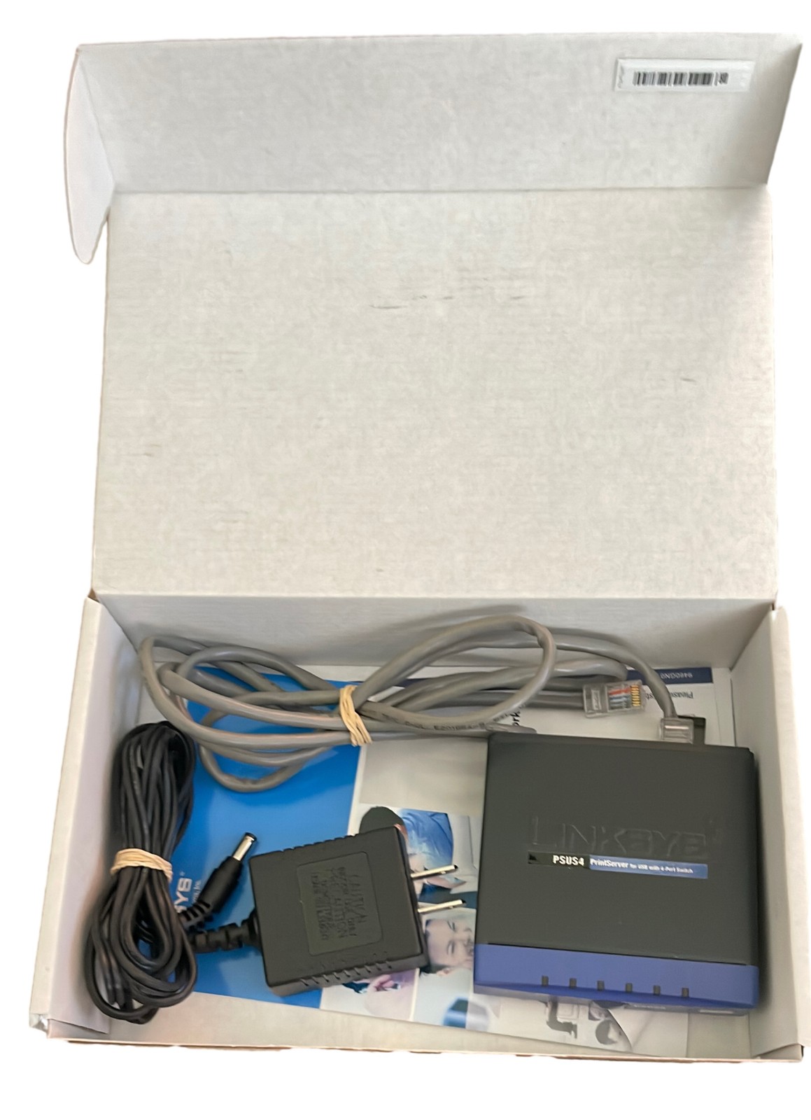 Cisco Linksys PSUS4 USB PrintServer with 4-Port Switch