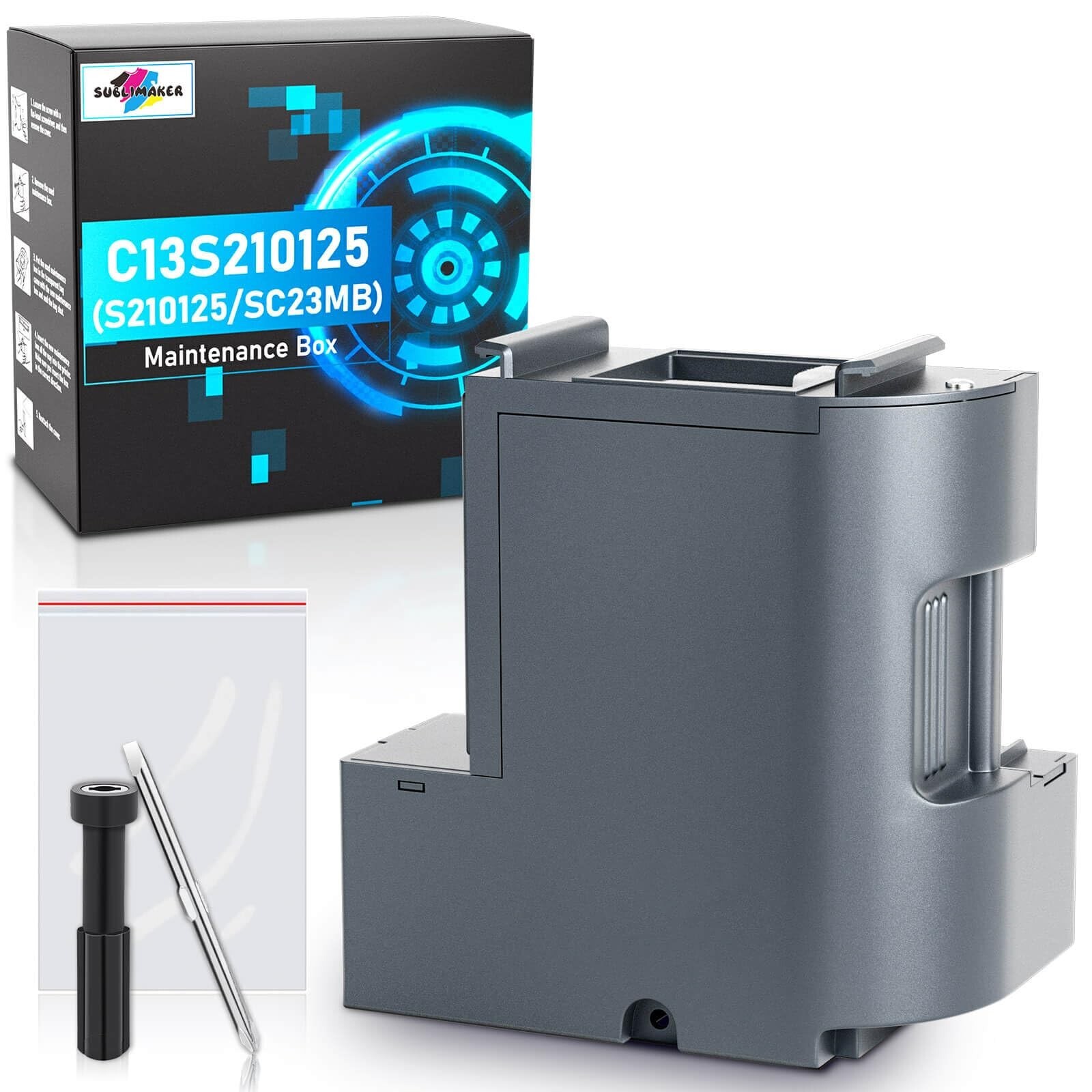 F170 Maintenance Box for Epson Surecolor SC-F170 SC-F100 SC-F150, C13S210125/...