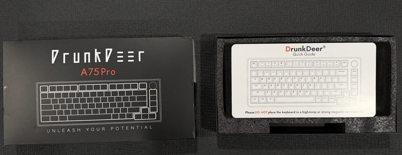 DRUNKDEER A75 Pro HE Magnetic Switch Gaming Keyboard
