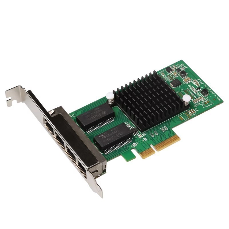INTEL I350 PCIe X4 1GbE RJ-45 Quad Port Ethernet Server Adapter I350-T4 lan Card