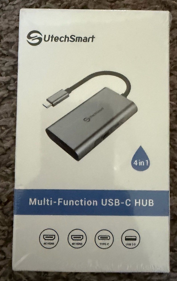 UtechSmart USB Type-C Hub Pro Model UCN 3270  - Tested