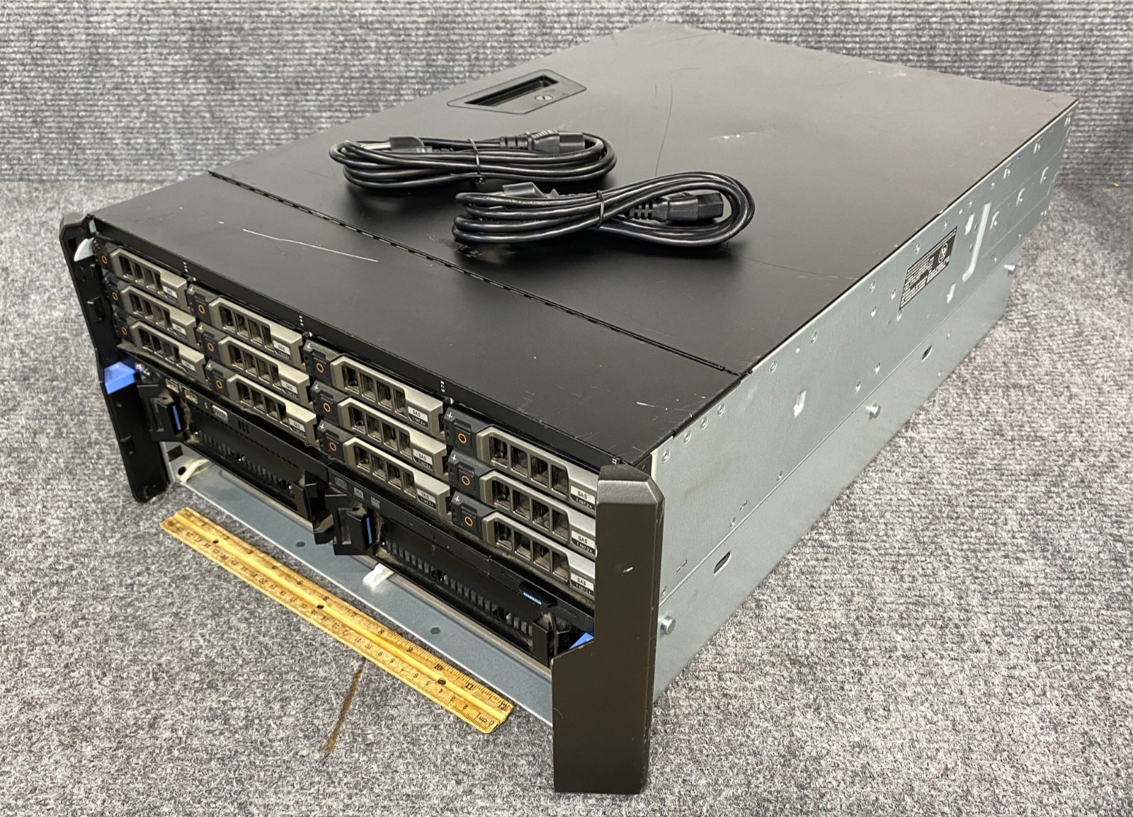 Dell PowerEdge VRTX Server Enclosure Chassis No CPU/Storage 2x PSU+Cords (As Is)