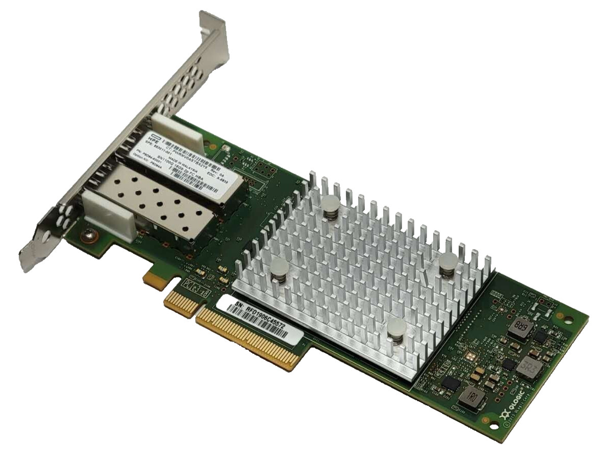 HPE QLOGIC QLE2692-HP SN1100Q 16GB 2-PORT FC HBA 853011-001 High Profile