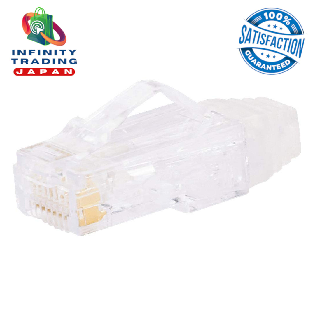 [100 pcs / NEW] Panduit Category 6 Modular Plug for Small Diameter Cable SP628-C