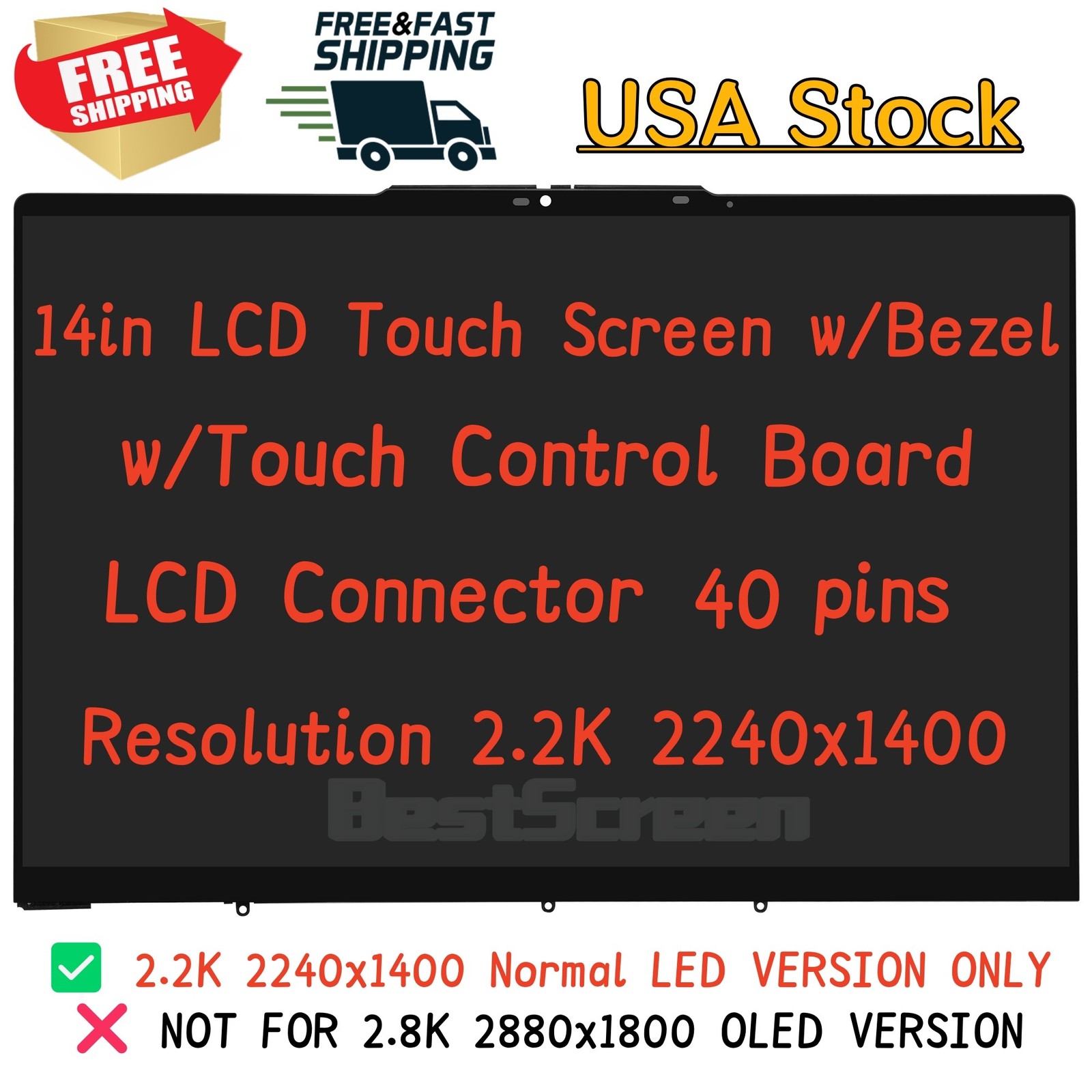 5d10s39812 Lcd Module Sb Lenovo Yoga 7 14ial7 82qe000kus 5D10S39867 5D10S39869