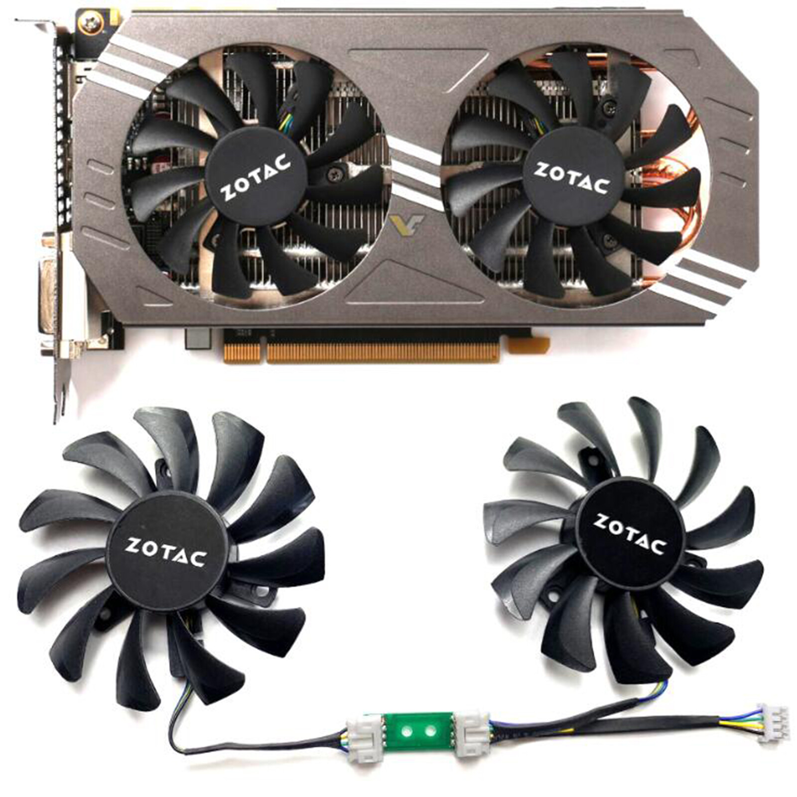 Replacement Cooling Fans Part for ZOTAC GeForce GTX 970 4GB Graphics Card