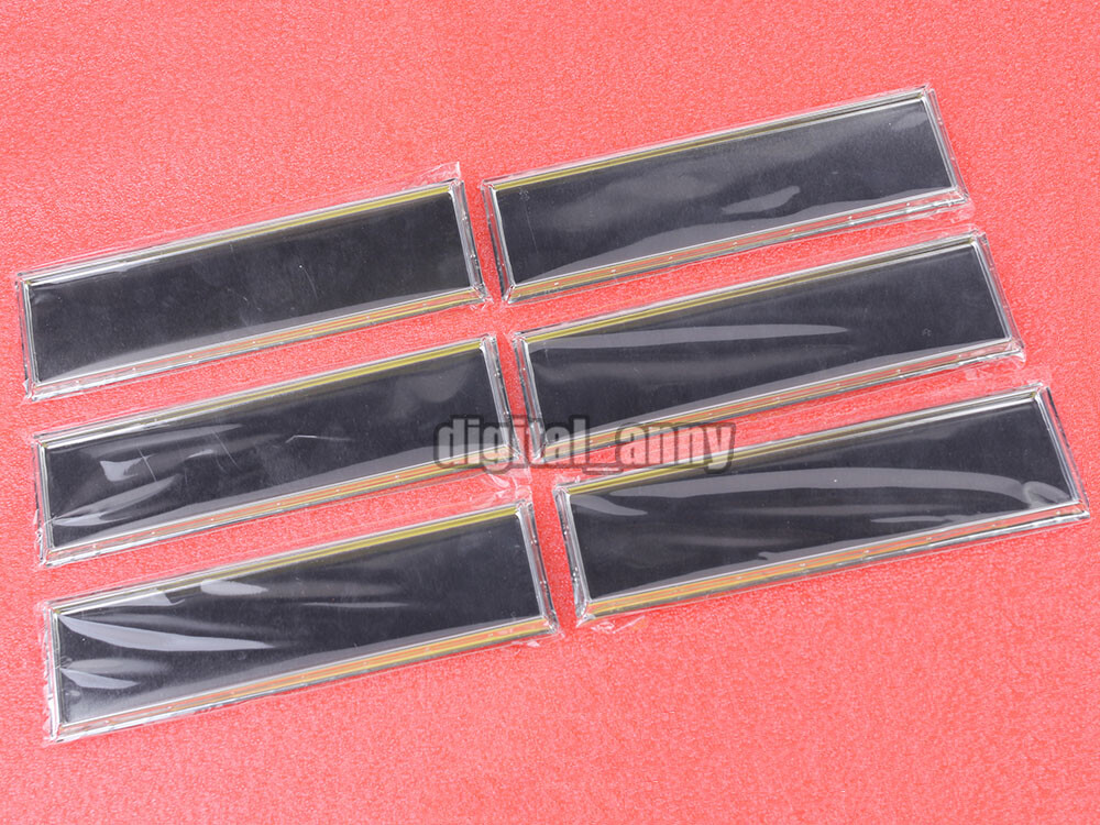 6 Pack I/O Shield No Any Opening Blank Backplate For All Motherboard DIY