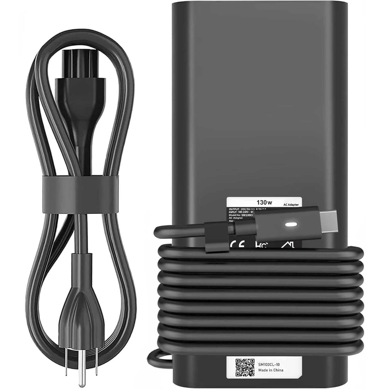 130W USB C Laptop Charger Compatible with Dell Precision 5530 5550 5560 5570 ...