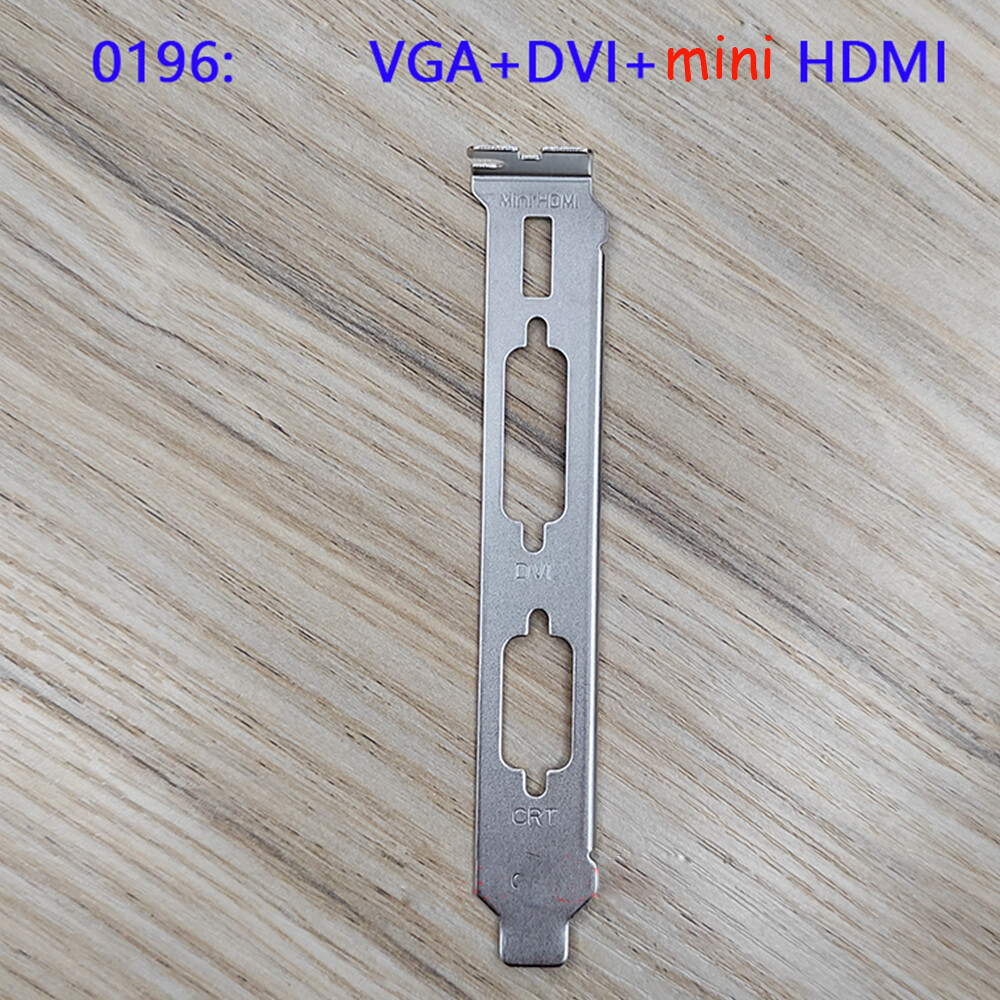 For Galaxy GT740 GTX 650 750 Graphics I/O Shield BackPlate Blende Bracket