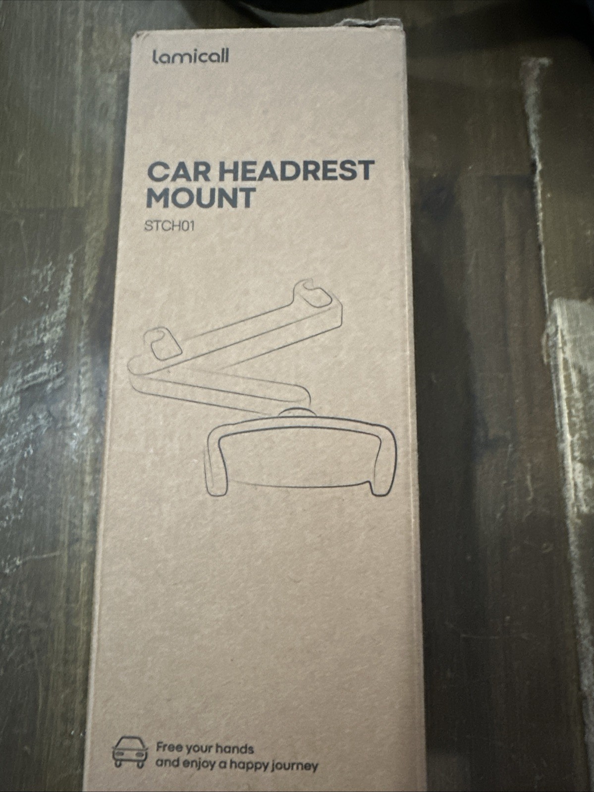 Lamicall Headrest Mount CH06 Car Holder Series (Black)
