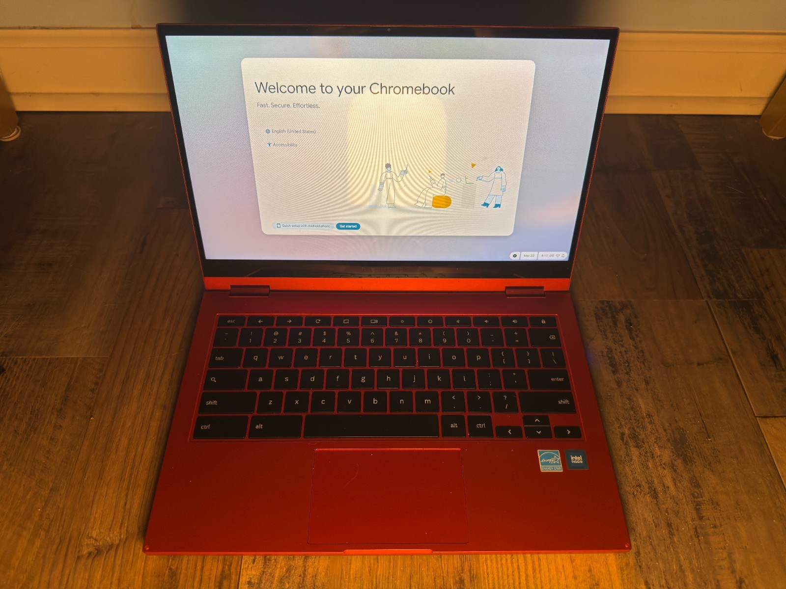 Samsung Galaxy Chromebook 2 13.3" QLED (64GB, Intel Celeron 5000)