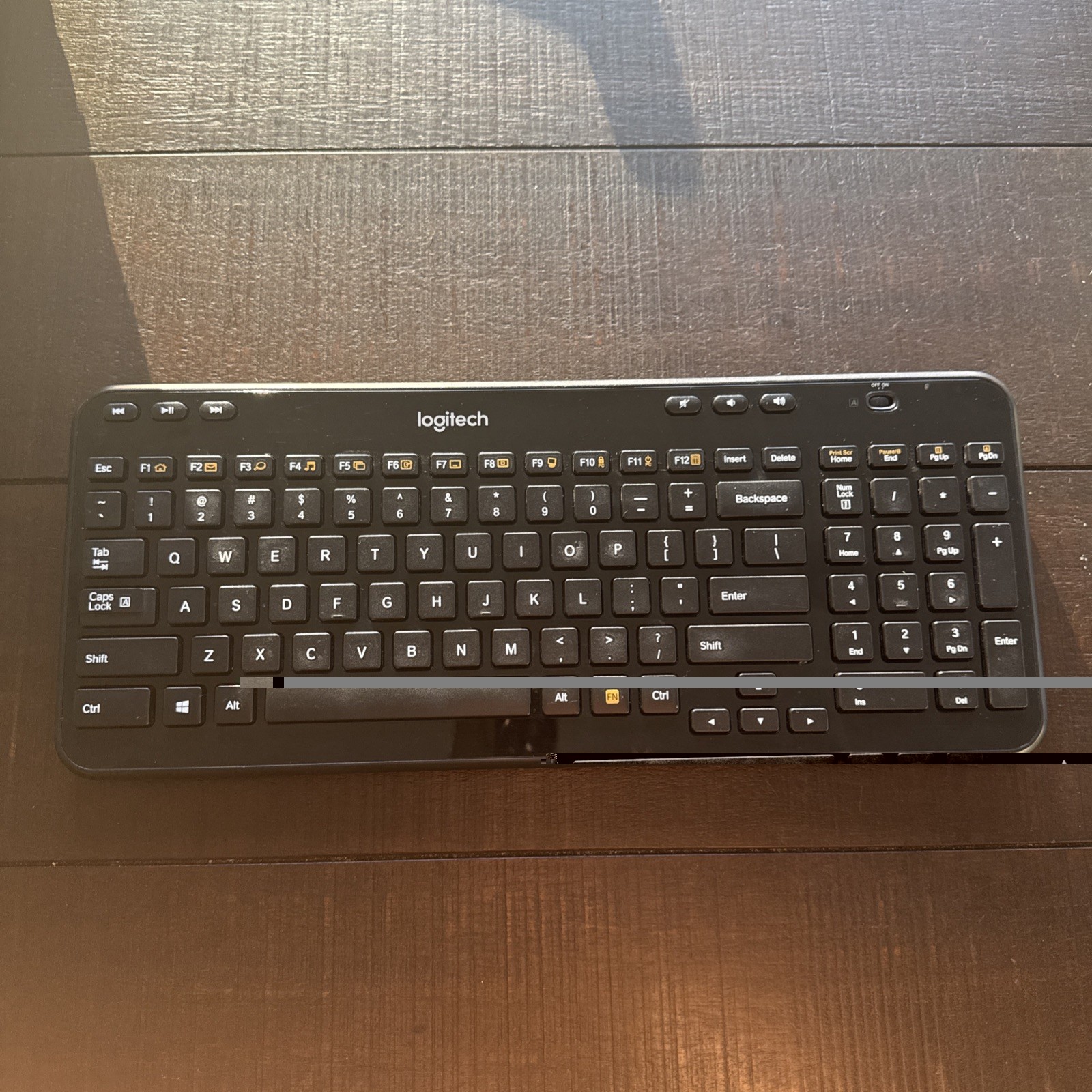 Logitech K360 - Wireless Keyboard without USB Dongle. TESTED 