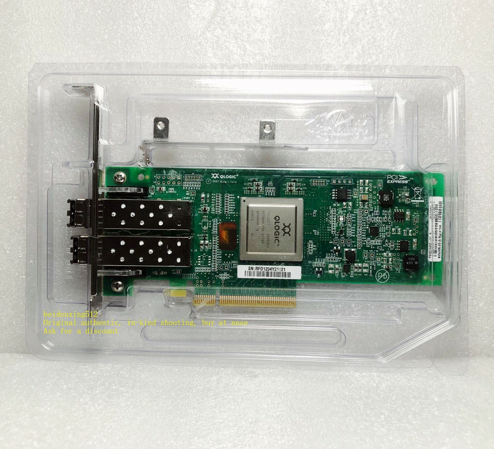 Qlogic QLE2562-F HBA Card 8Gb Fibre Channel Adapter FC Dual Port Channel