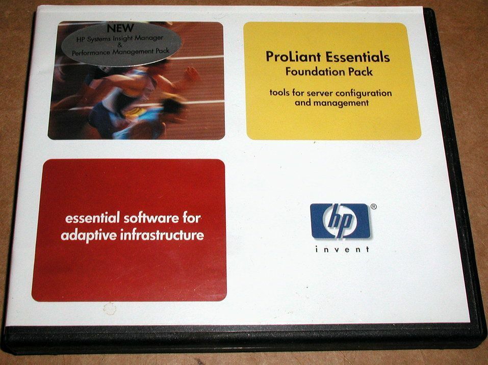 HP ProLiant Essentials Foundation Pack 7.1 Software ML/DL/BL 300/500/700 Servers