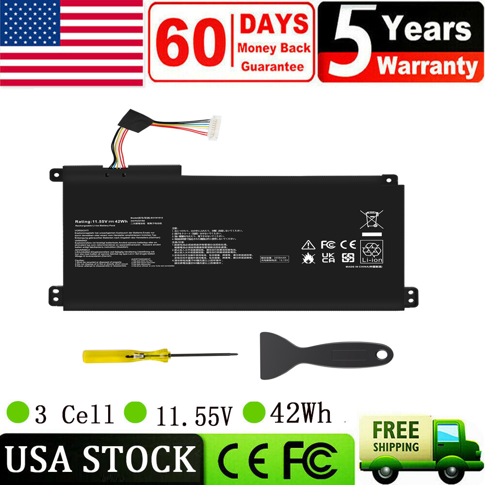 🧡LOT B31N1912 C31N1912 Battery for ASUS VivoBook 14-E410MA L410MA E410KA E510MA