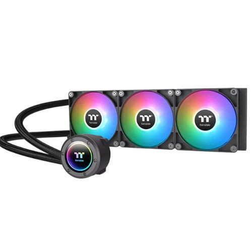 THERMALTAKE TH420 V2 ARGB Sync AIO CPU WATER Cooler, CL-W376-PL14SW-A