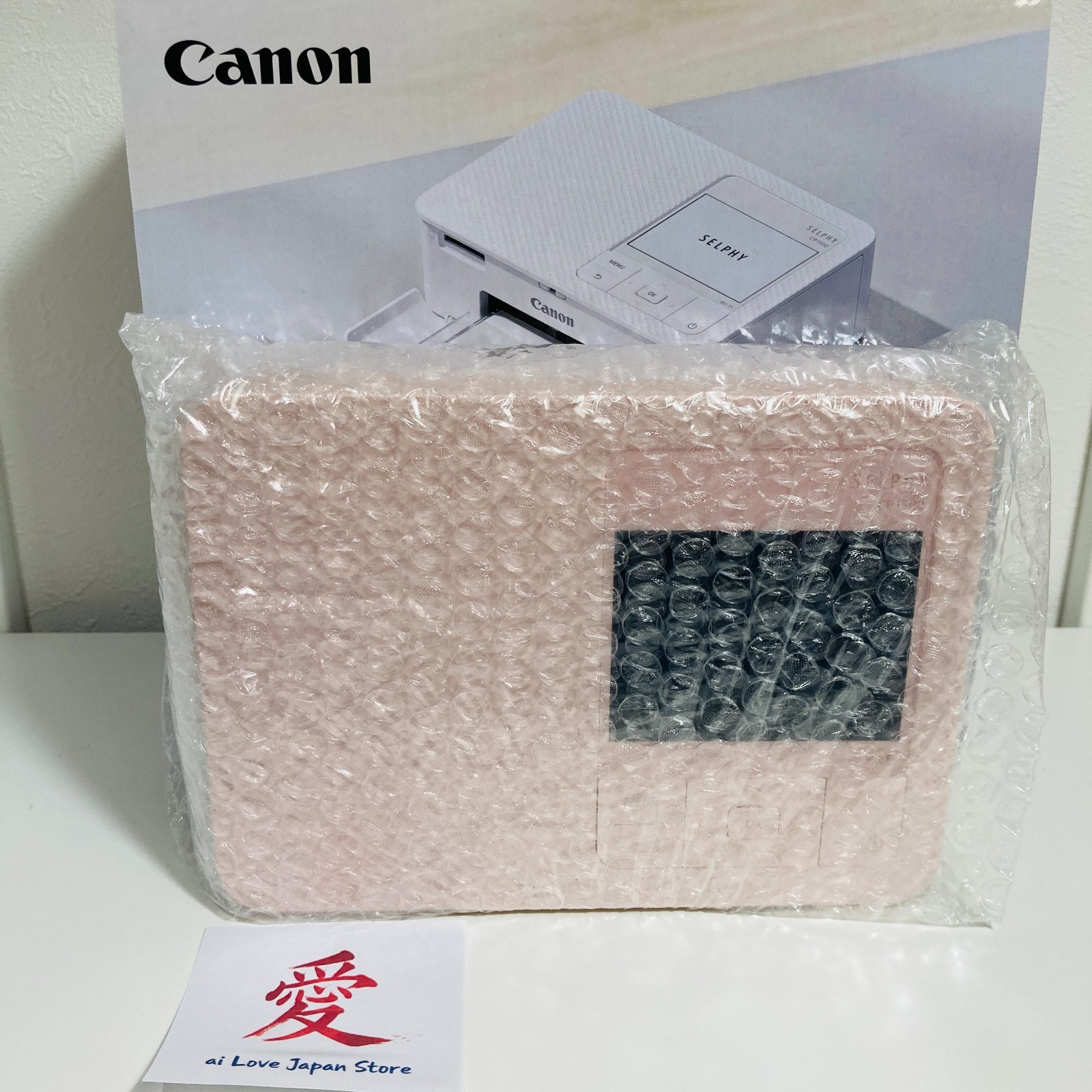 New Canon SELPHY CP1500 Compact Photo Printer Pink Wi-Fi With Box From Japan