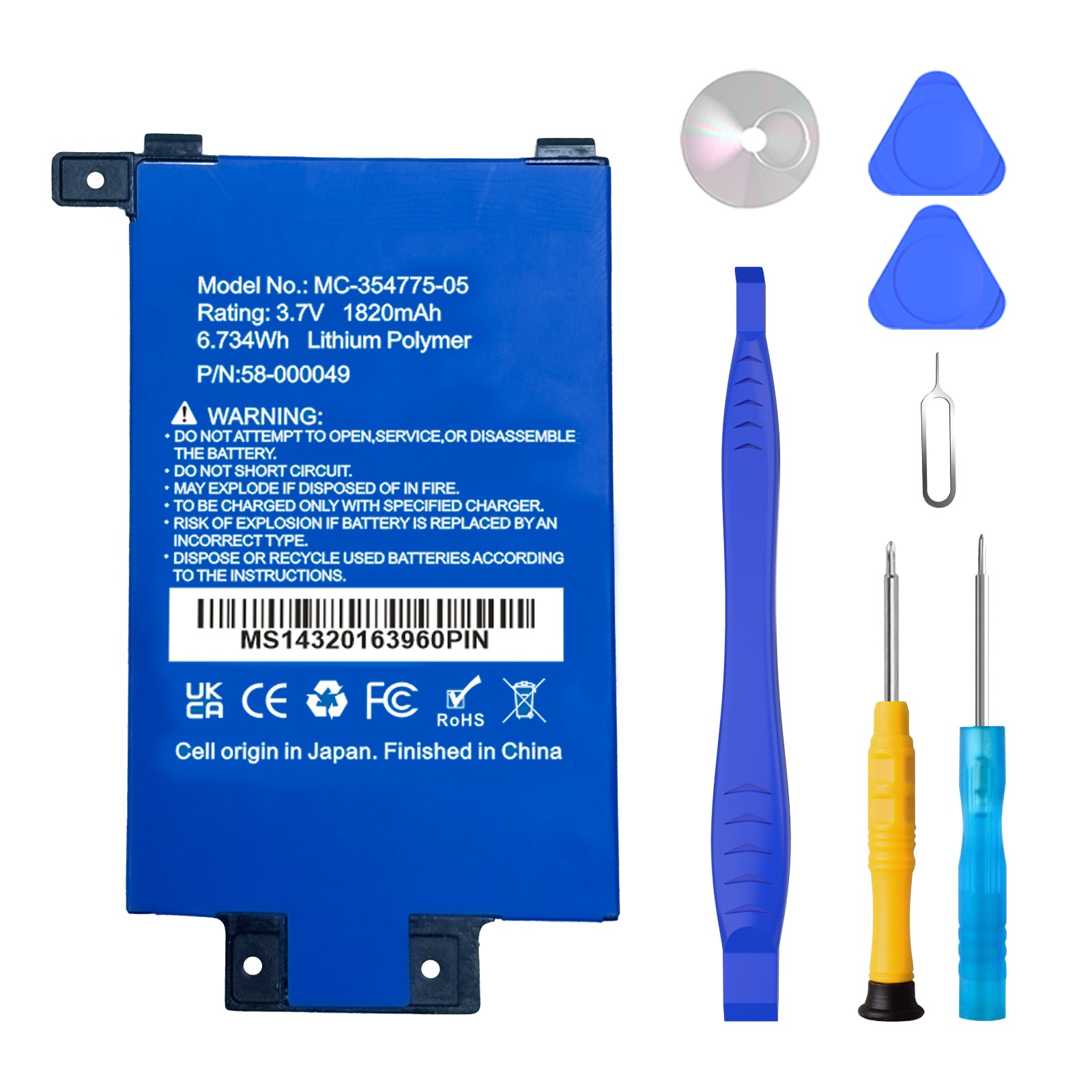 New Battery Fr Amazon Kindle Paperwhite 2013,Kindle Paperwhite 6 2015 MC-354775