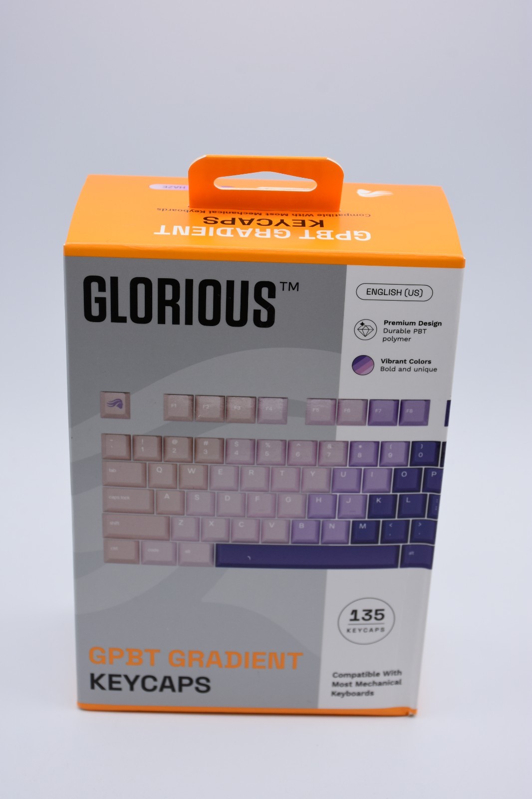 Glorious GPBT Gradient Keycaps Purple Haze PBT Keycap Set 135 Keys Sealed  Alter