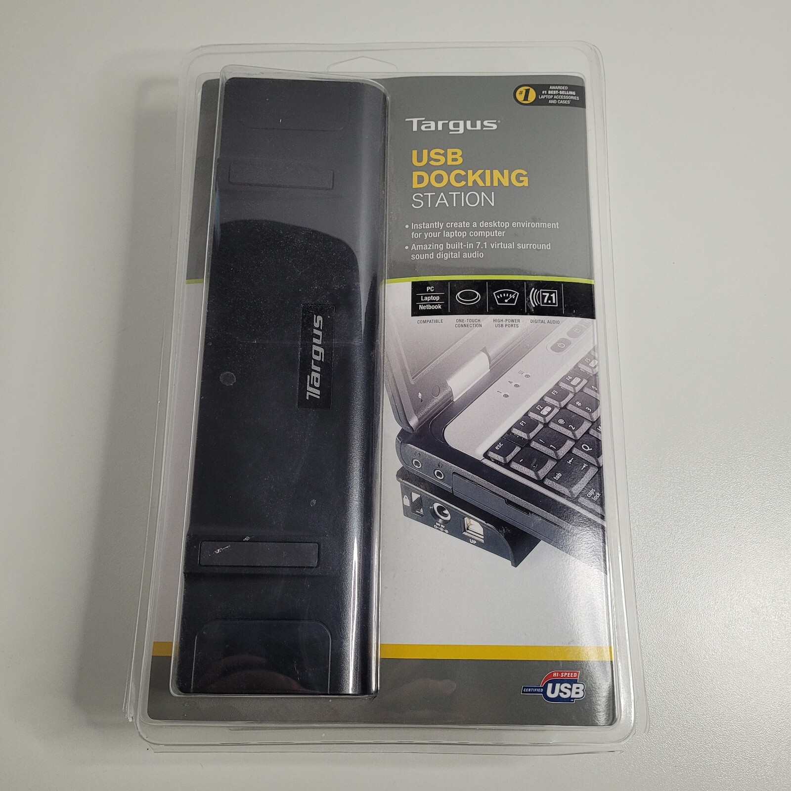 Targus ACP45US1 USB Standard Laptop Docking Station With Digital Audio ‎