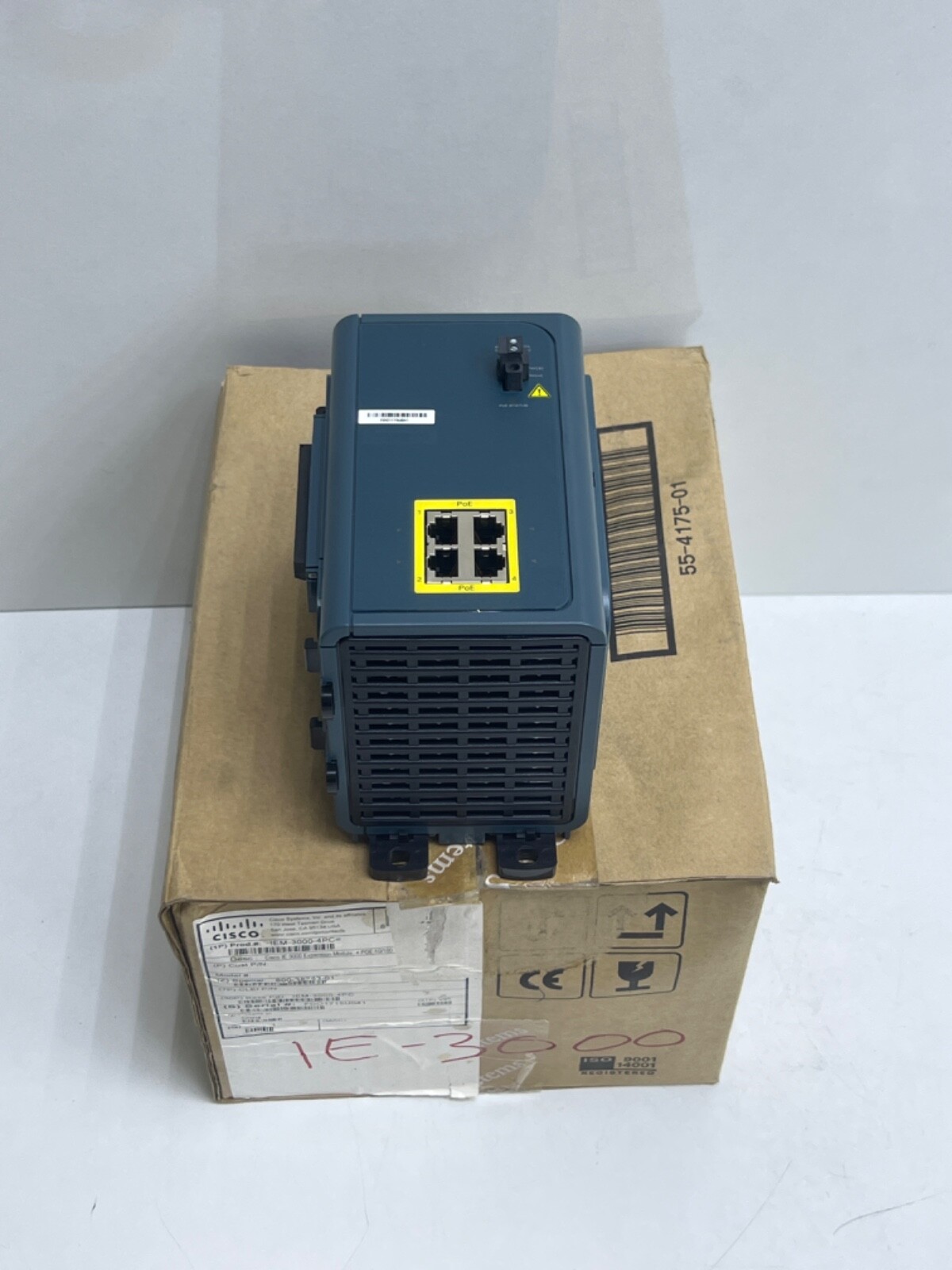 Cisco IEM-3000-4PC 4-Por PoE Expansion Module