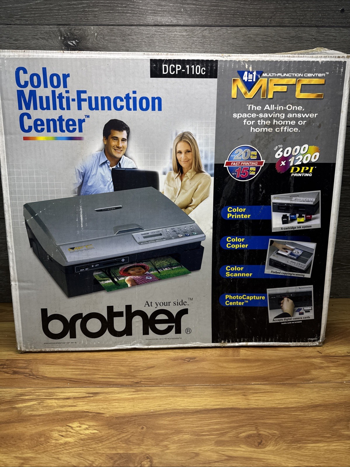 Brother DCP-110c Color Multi Function Printer~ New