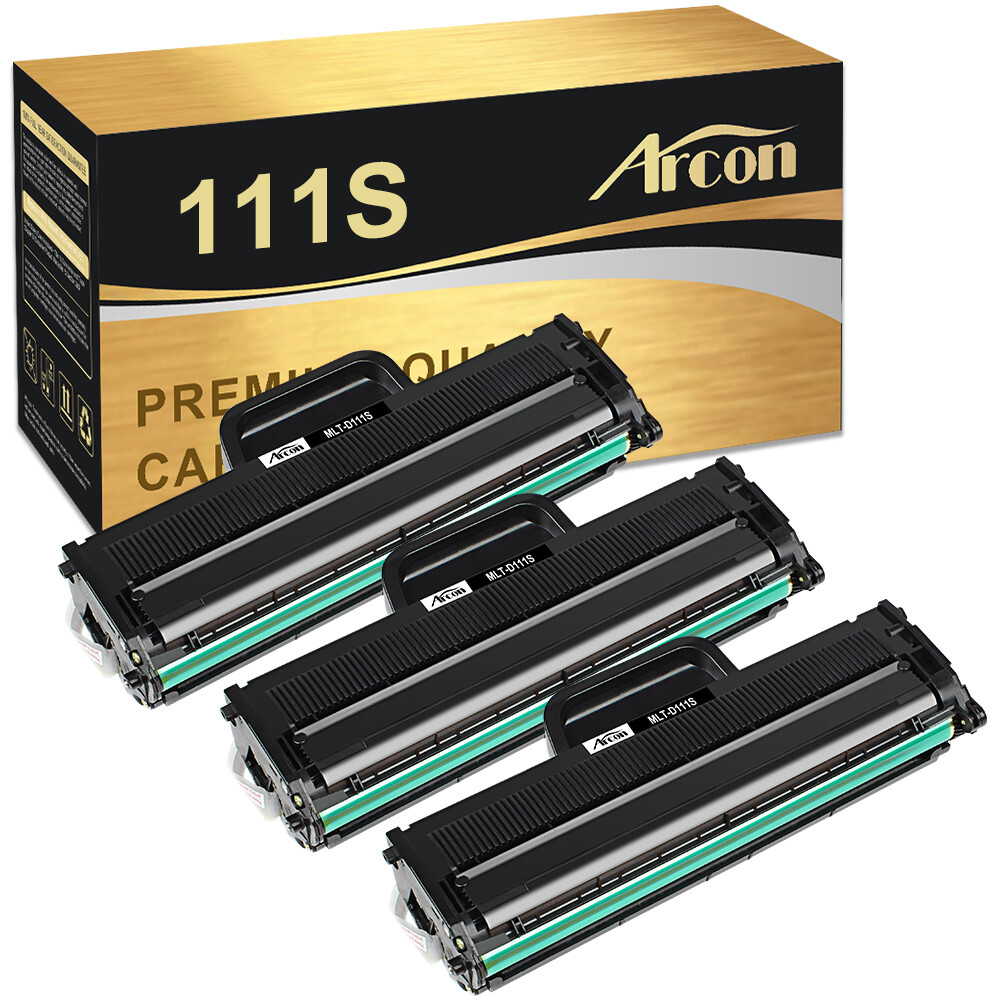 3 Pk MLTD111S MLT-D111S Toner Cartridge For Samsung Xpress M2020W M2070FW 111S