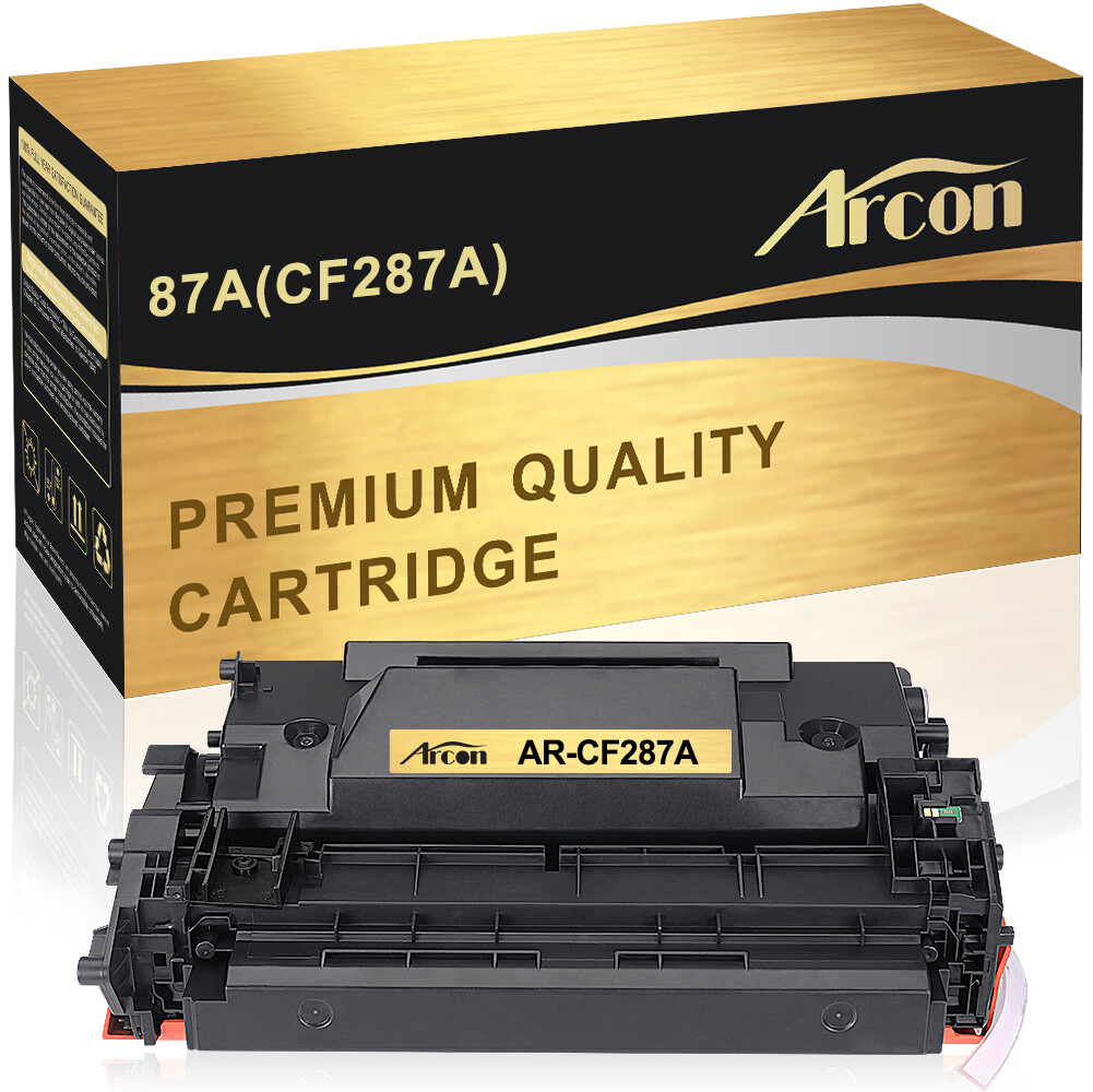 1-5PK CF287A 87A Black Toner Cartridge For HP LaserJet Pro M501 M501n M501dn