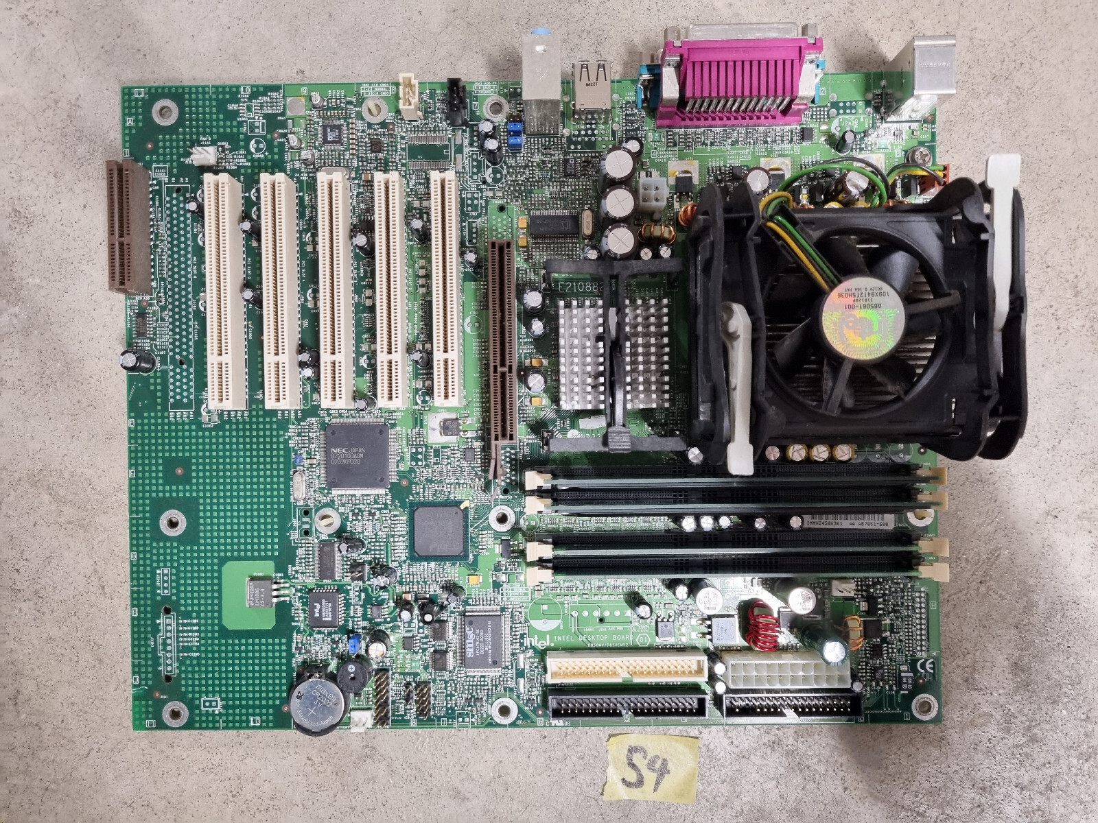 intel D850MV D850EMV2 + CPU + Cooler + RAM - 478 Pentium 4 intel #54