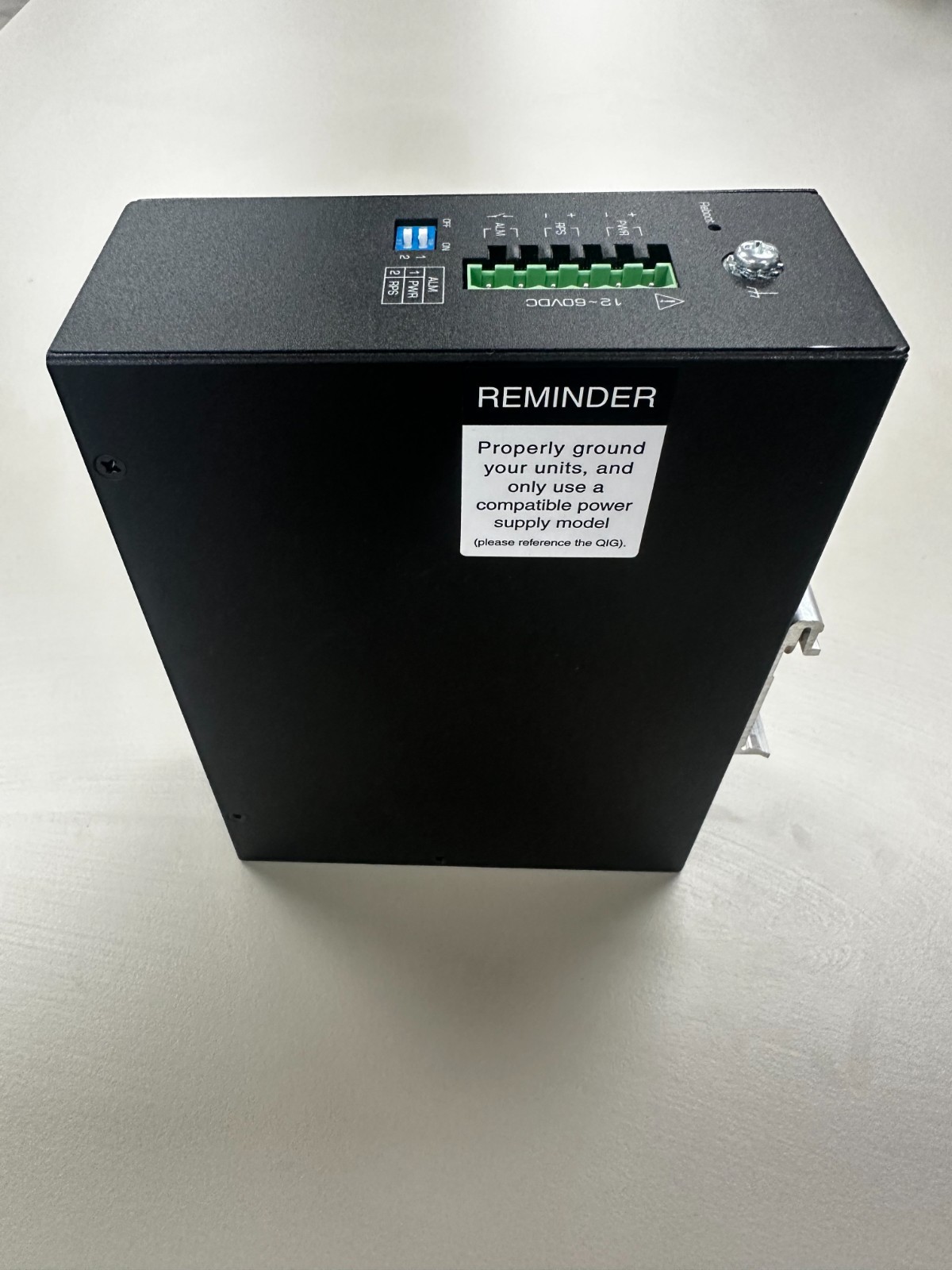 TRENDnet TI-G160i-M Industrial 16Port Gigabit L2+ Managed Ethernet Switch – Used