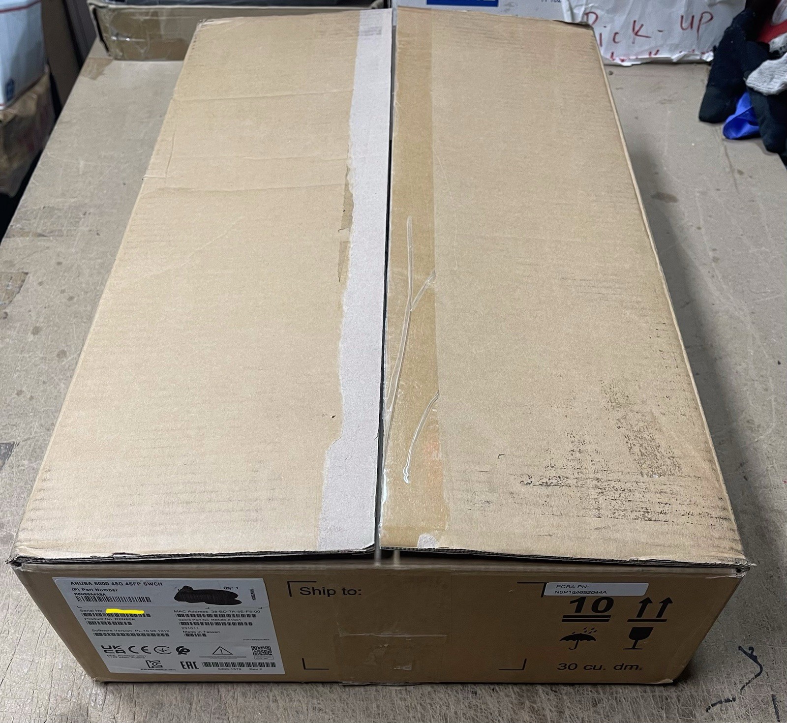 R8N86A New Open Box  HPE Aruba 6000 48G 4SFP Switch